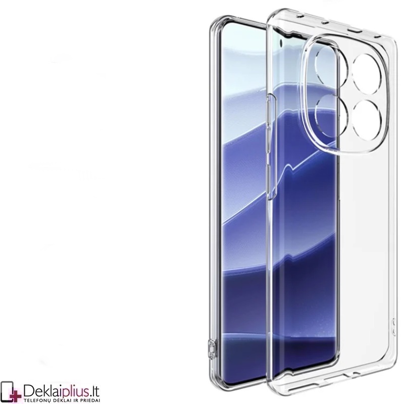 Silikoninis 2.0 mm. dėklas su kameros apsauga - permatomas (Xiaomi Redmi Note 14 Pro 5G/Note 14 Pro Plus/Poco X7 5G) Silikoninis 2.0 mm. dėklas su kameros apsauga - permatomas (Xiaomi Redmi Note 14 Pro 5G/Note 14 Pro Plus/Poco X7 5G)